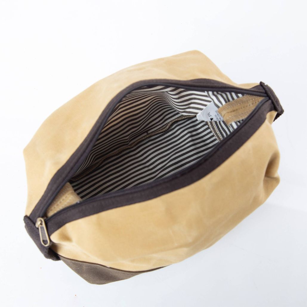 Waxed Dopp Kit