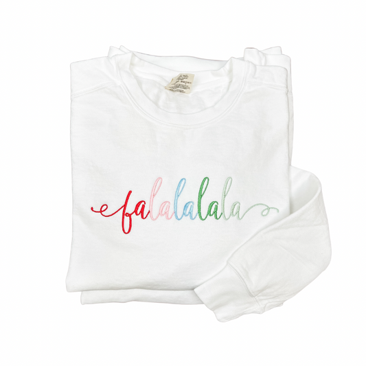 Falalalala Ladies Sweatshirt