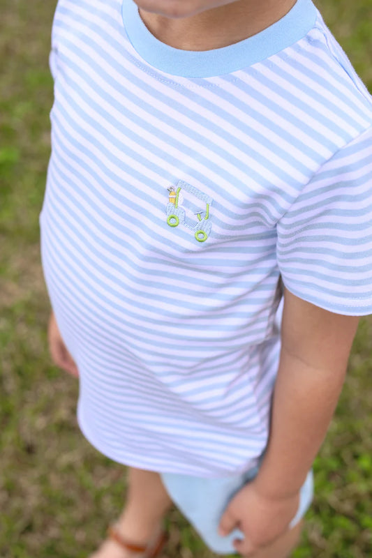 Golf Cart Embroidered Tee
