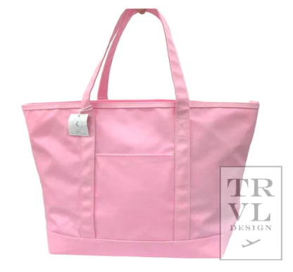 Coated Canvas Tote - Maxi