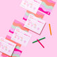 Kid's Thank You Notes - Pinks