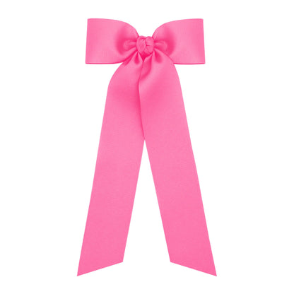 Grosgrain Bow with Streamer Tails (Multiple Colors)