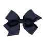 Medium Scalloped Edge Grosgrain Bow (Multiple Colors)