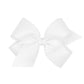 Medium Scalloped Edge Grosgrain Bow (Multiple Colors)