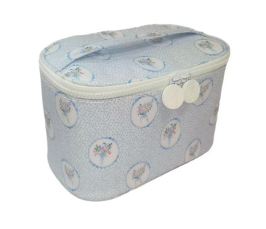 Floral Medallion Train Case