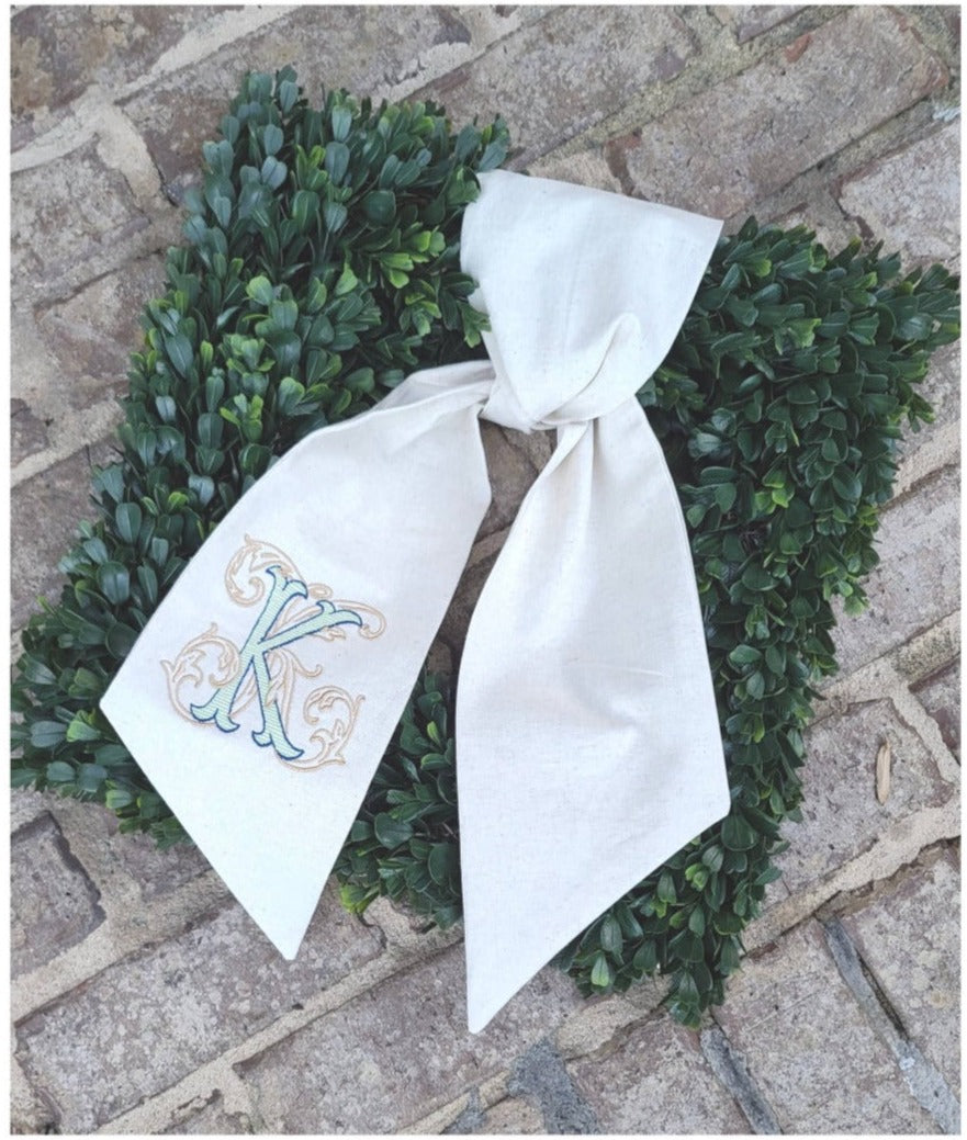 Wreath Sash