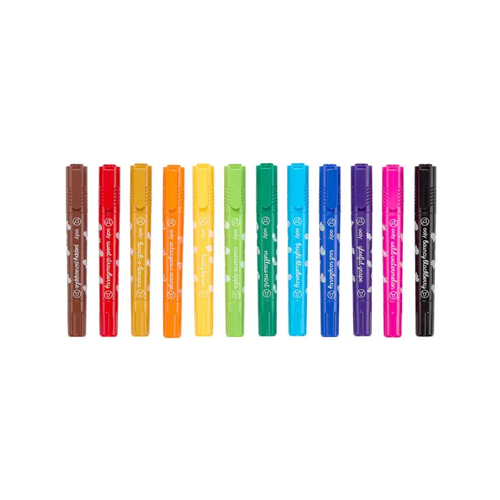 Yummy Yummy Double-Ended Scented Washable Markers